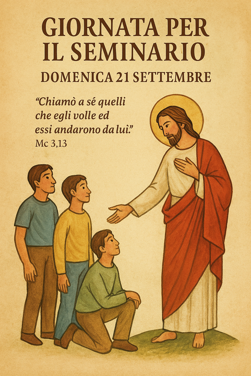 CHIAMÒ A SÉ